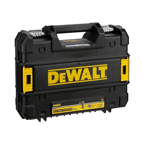 Акумулаторен винтоверт DEWALT DCD709D2T с 2 батерии 2ah, зарядно и куфар