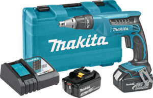 Акумулаторен винтоверт Makita DFS451RFE с 2 батерии 3 Ah,зарядно и куфар