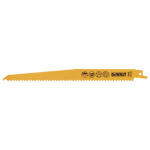 Биметален нож за саблени триони за дърво DeWalt DT2349