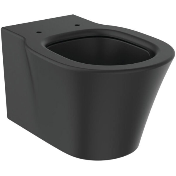 Стенна тоалетна чиния Connect AquaBlade черен мат Ideal Standard
