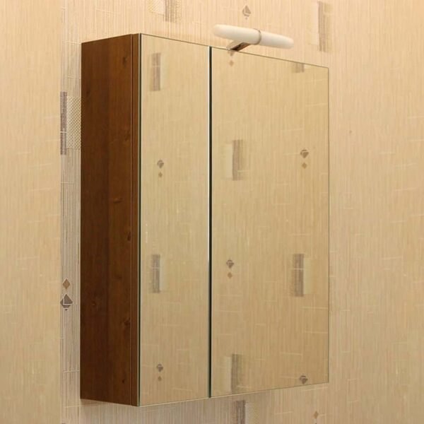 Горен шкаф за баня Фаворит с LED осветление 60cm Баня М