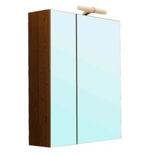 Горен шкаф за баня Фаворит с LED осветление 60cm Баня М