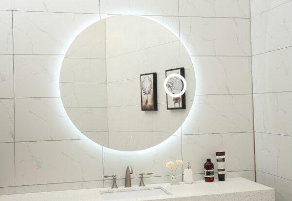 Кръгло огледало с LED осветление с 3 цвята ICL 1807 Inter Ceramic