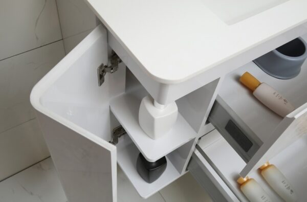 Долен шкаф с умивалник от камък iStone 100cm Inter Ceramic