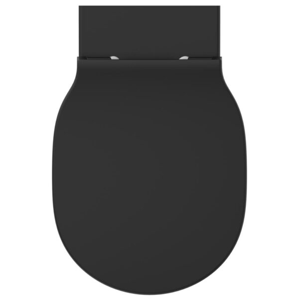 Стенна тоалетна чиния Connect RimLS+ черен мат Ideal Standard