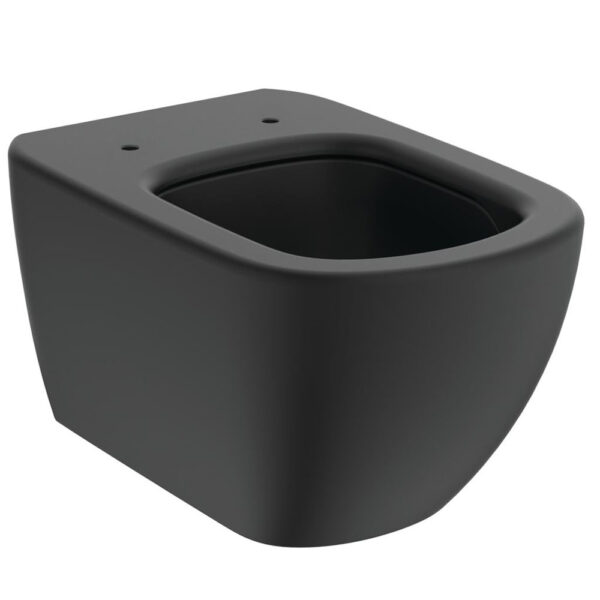 Стенна тоалетна чиния Tesi AquaBlade черен мат Ideal Standard