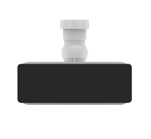 Сифон за поддушово корито с декоративен черен капак Ultra FlatNew