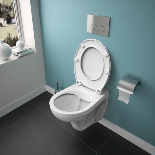 Тоалетна за вграждане Eurovit Rimless ProSys EcoM Ideal Standard
