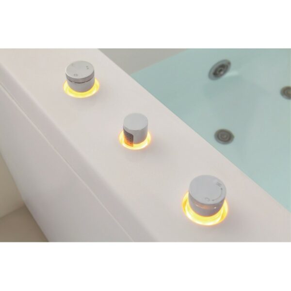 Хидромасажна вана с LED осветление 177/91 Inter Ceramic
