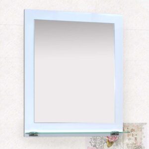 Огледало MM с PVC рамка и стъклена полица 55cm Баня М