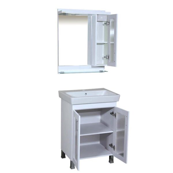 Долен шкаф за баня Осака с умивалник 60cm Баня М