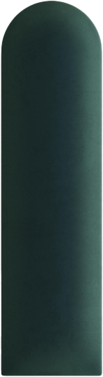 Тапициран панел Oval бутилково зелено Vilo