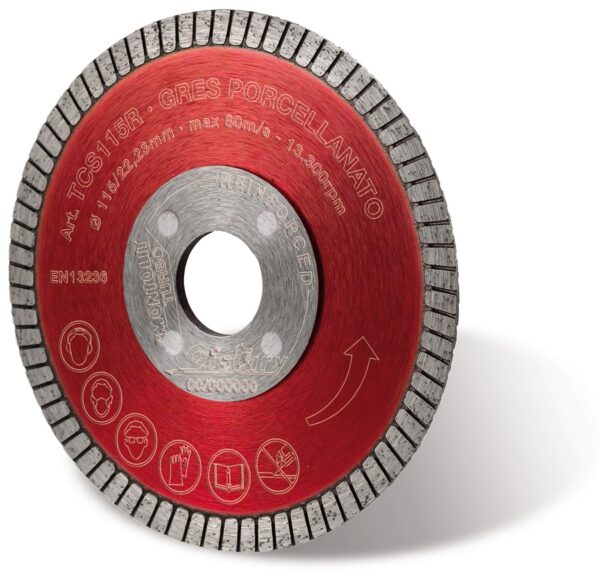 Диамантен диск за комбинирано рязане на порцелан Montolit,TCS115R