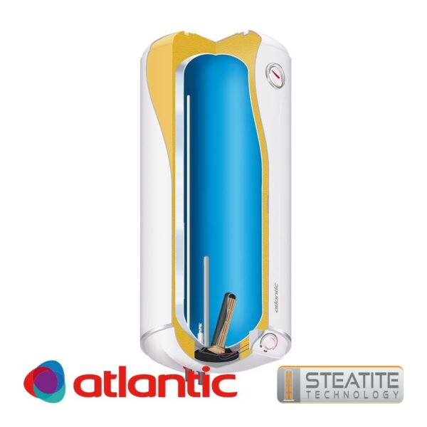 Бойлер Atlantic Steatite Slim 80л мултипозиционен