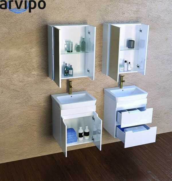 Долен шкаф за баня Caserta с чекмеджета 55cm Arvipo