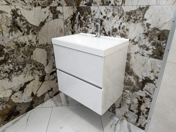 Долен шкаф за баня Forli с умивалник 60cm бял