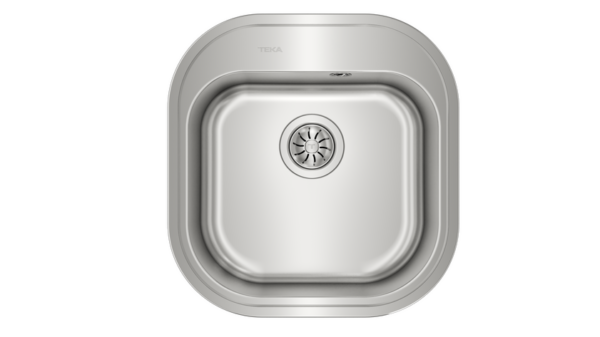 Кухненска мивка от неръждаема стомана Stylo 46x48cm гладка Teka