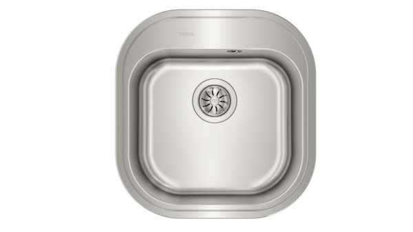 Кухненска мивка от неръждаема стомана Stylo 46x48cm микролен Teka