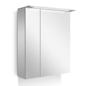 Горен шкаф за баня Nice с LED осветление 55cm Arvipo