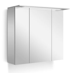 Горен шкаф за баня Nice с LED осветление 90cm Arvipo