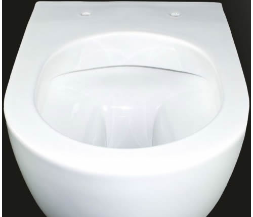 Стенна тоалетна чиния Tondo Rimless Slim