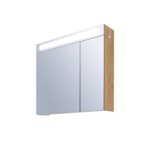 Горен шкаф за баня Ема 65cm в дървесен цвят Triano