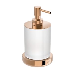 Дозатор за течен сапун розово злато Tempo Roca