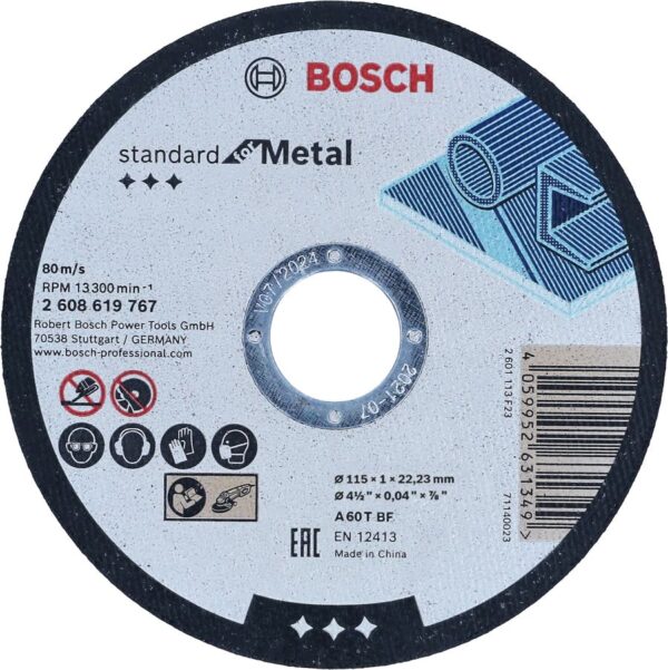 Диск за рязане standard for metal 2608619767 bosch