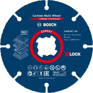 Диск за рязане expert carbide multi wheel x lock 2608901192 bosch