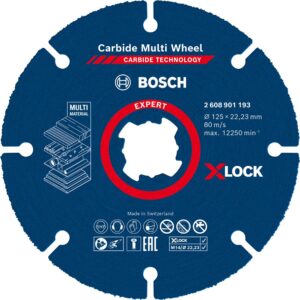 Диск за рязане expert carbide multi wheel x lock 2608901193