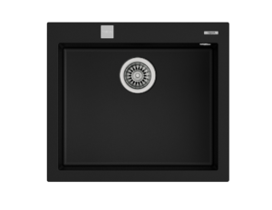 Кухненска гранитна мивка ForSquare 57x50cm черна Teka