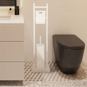 Тоалетна четка и държач за хартия ICA 3811MW Inter Ceramic