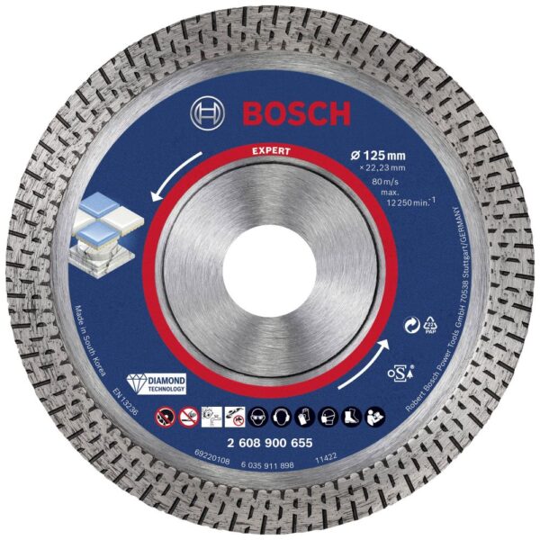 Диамантен диск 2608900655 bosch expert hardceramic 125 mm