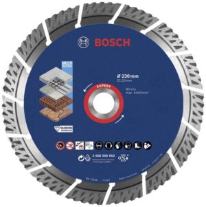 Диамантен диск expert multimaterial 230x22.23x2.4x15 mm,2608900663 bosch