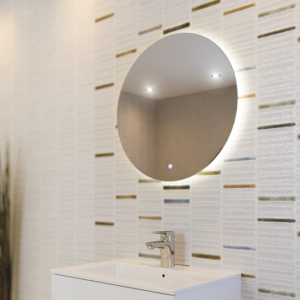 Огледало за баня Лисабон 60cm с LED oсветление Triano