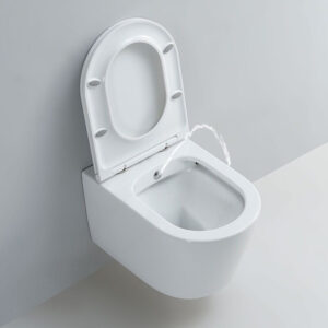 Стенна тоалетна чиния с биде ICC 3755 Rimless Inter Ceramic