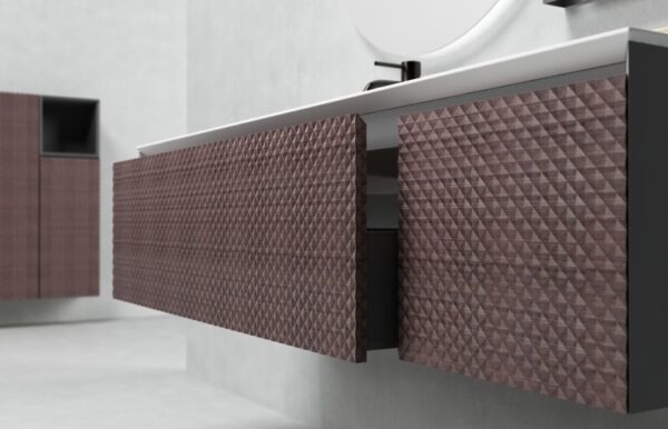 Долен шкаф за баня 1,40cm ICP 1400-3D1016 Inter Ceramic