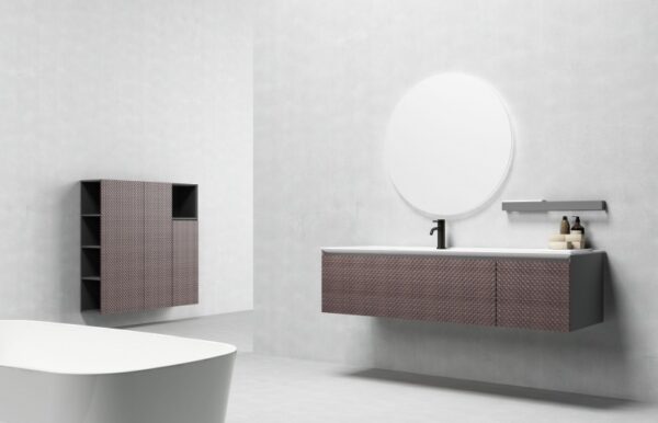Долен шкаф за баня 1,40cm ICP 1400-3D1016 Inter Ceramic