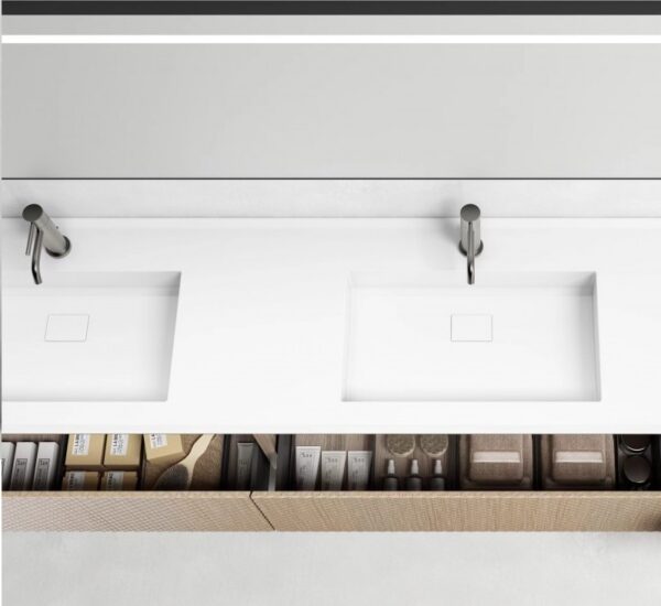 Долен шкаф за баня 1,60cm ICP 1600-3D1086 Inter Ceramic
