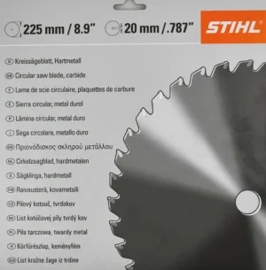 Циркулярен диск STIHL WoodCut 225-36, твърд метал /40007134211/