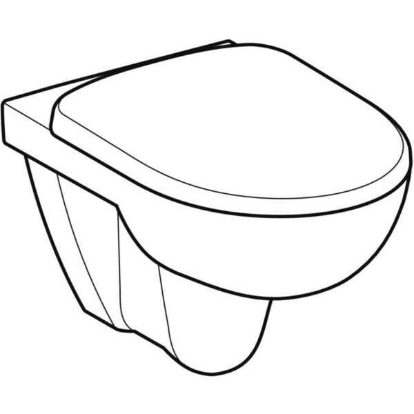 Стенна тоалетна чиния Selnova Rimfree Geberit