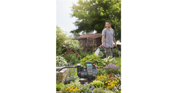 Автоматична помпа за дома и градината Gardena 5000/5 LCD /01759-20/