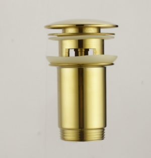 Сифон за мивка Click-clack IC 707G злато Inter Ceramic