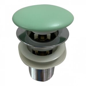 Сифон за мивка Click-clack IC CC75OF LG светло зелен мат Inter Ceramic