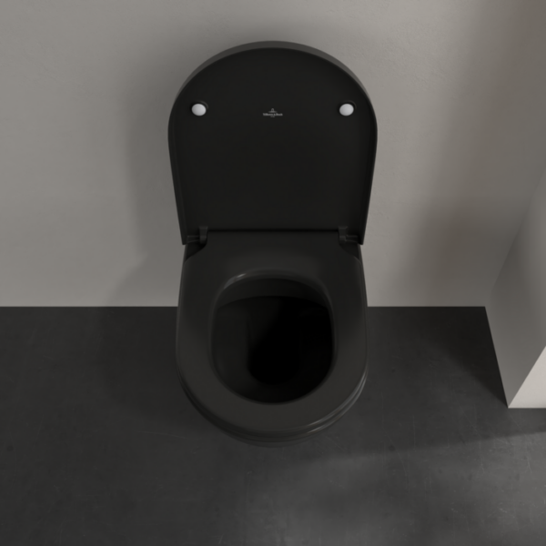 Стенна тоалетна чиния Subway 2.0 Direct Fresh абанос Villeroy & Boch