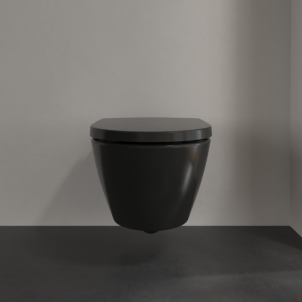 Стенна тоалетна чиния Subway 2.0 Direct Fresh абанос Villeroy & Boch