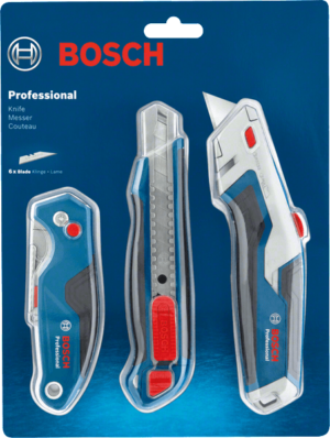 Комплект макетни ножове Bosch 1600A027M4