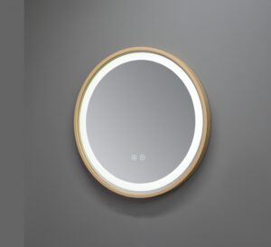 LED Огледало с дървена рамка и подгрев 80cm Elana