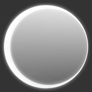 Кръгло огледало Luna с LED амбиентно осветление 60cm Progetto