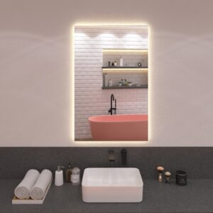 Oгледало с LED амбиентно осветление 70x110cm Progetto